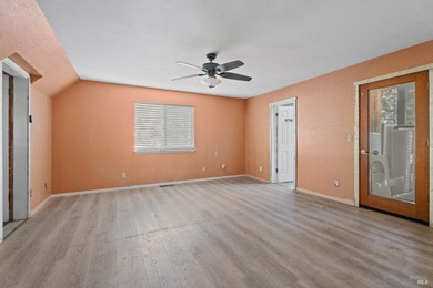 This inviting 3-bedroom, 2.5-bath home offers rare privacy with on Brooktrails Golf Course in California - for sale on GolfHomes.com, golf home, golf lot