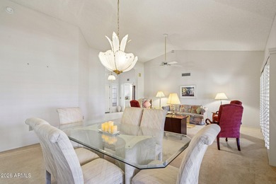 Welcome to your dream home on the 3rd hole of Echo Mesa Golf on Echo Mesa Golf Course in Arizona - for sale on GolfHomes.com, golf home, golf lot