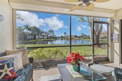 This beautifully renovated first-floor condo has stunning lake on Riviera Golf Club in Florida - for sale on GolfHomes.com, golf home, golf lot