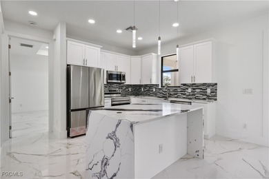 Brand-new construction 3-bedroom, 2-bath home featuring an open on Burnt Store Golf Club in Florida - for sale on GolfHomes.com, golf home, golf lot