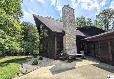 Welcome back to this exceptional Lindal Cedar Home, masterfully on Doe Valley Country Club in Kentucky - for sale on GolfHomes.com, golf home, golf lot