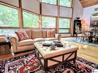 Welcome back to this exceptional Lindal Cedar Home, masterfully on Doe Valley Country Club in Kentucky - for sale on GolfHomes.com, golf home, golf lot