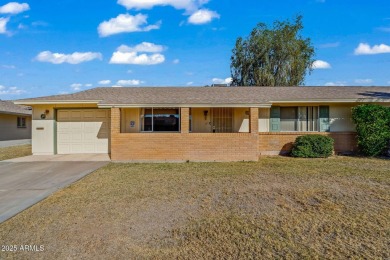 Discover this charming move-in ready gemini/twin home featuring on Sun City Lakes West and East in Arizona - for sale on GolfHomes.com, golf home, golf lot