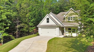 Discover the charm of this nearly new 2023 craftsman-style home on The Highlands Course at Lake Arrowhead in Georgia - for sale on GolfHomes.com, golf home, golf lot