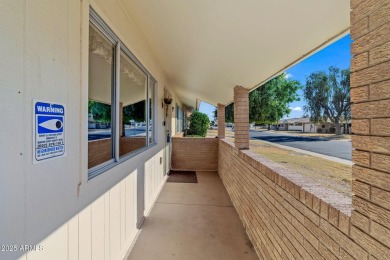 Discover this charming move-in ready gemini/twin home featuring on Sun City Lakes West and East in Arizona - for sale on GolfHomes.com, golf home, golf lot