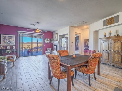 Single story with amazing view of mountain range and Las Vegas on Tuscany Golf Club in Nevada - for sale on GolfHomes.com, golf home, golf lot