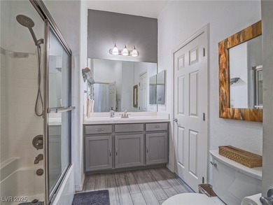 Single story with amazing view of mountain range and Las Vegas on Tuscany Golf Club in Nevada - for sale on GolfHomes.com, golf home, golf lot