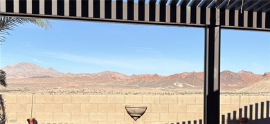 Single story with amazing view of mountain range and Las Vegas on Tuscany Golf Club in Nevada - for sale on GolfHomes.com, golf home, golf lot