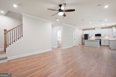 Built in 2023, this like-new home has everything you've been on Brookstone Golf and Country Club in Georgia - for sale on GolfHomes.com, golf home, golf lot