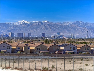 Single story with amazing view of mountain range and Las Vegas on Tuscany Golf Club in Nevada - for sale on GolfHomes.com, golf home, golf lot