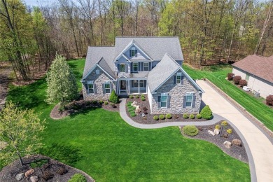 Welcome to this stunning, custom-built home in the desirable Fox on Fox Meadow Country Club in Ohio - for sale on GolfHomes.com, golf home, golf lot