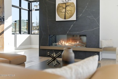 Enjoy elevated living in this stunning Hideout retreat perched on Talisker Club At Tuhaye in Utah - for sale on GolfHomes.com, golf home, golf lot