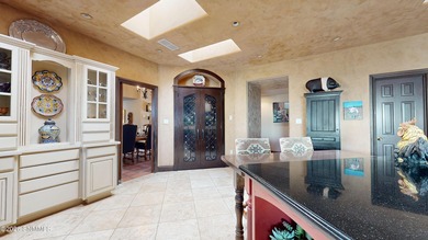 Santa Fe style authentic adobe home overlooking Picacho Hills on Picacho Hills Country Club in New Mexico - for sale on GolfHomes.com, golf home, golf lot