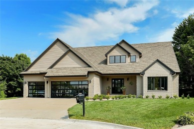 This stunning home in Glen Oaks is now available in an exclusive on Glen Oaks Country Club in Iowa - for sale on GolfHomes.com, golf home, golf lot