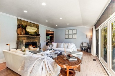 This enchanting single-level mountain home at 630 Cobb Road on Highlands Country Club in North Carolina - for sale on GolfHomes.com, golf home, golf lot