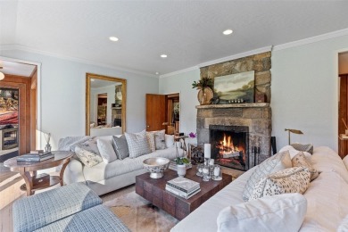 This enchanting single-level mountain home at 630 Cobb Road on Highlands Country Club in North Carolina - for sale on GolfHomes.com, golf home, golf lot