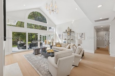Coastal Elegance in this fully renovated down to the studs Sea on Sea Pines Country Club in South Carolina - for sale on GolfHomes.com, golf home, golf lot