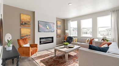 The Bridgeport is a Gorgeous 2-story home offering 4 bedrooms, 2 on Riverdale Golf Club in Colorado - for sale on GolfHomes.com, golf home, golf lot
