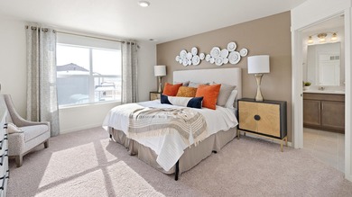 The Bridgeport is a Gorgeous 2-story home offering 4 bedrooms, 2 on Riverdale Golf Club in Colorado - for sale on GolfHomes.com, golf home, golf lot