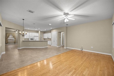 Beautiful Hampton model with concrete block construction located on Eagle Ridge At Spruce Creek Country Club in Florida - for sale on GolfHomes.com, golf home, golf lot