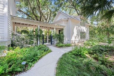 Where contemporary elegance meets timeless Lowcountry beauty on Old Tabby Links on Spring Island in South Carolina - for sale on GolfHomes.com, golf home, golf lot