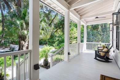 Where contemporary elegance meets timeless Lowcountry beauty on Old Tabby Links on Spring Island in South Carolina - for sale on GolfHomes.com, golf home, golf lot