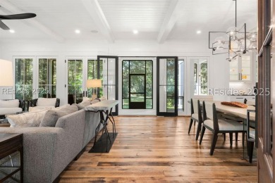 Where contemporary elegance meets timeless Lowcountry beauty on Old Tabby Links on Spring Island in South Carolina - for sale on GolfHomes.com, golf home, golf lot