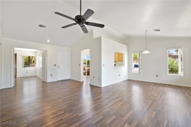 Welcome to your move-in-ready oasis in the vibrant 55+ Sun City on Highland Falls Golf Club in Nevada - for sale on GolfHomes.com, golf home, golf lot