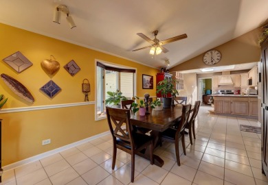 This is not your average tri-level home! Nestled at the end of a on Apple Orchard Golf Course in Illinois - for sale on GolfHomes.com, golf home, golf lot