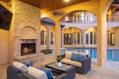 Mediterranean estate positioned on a premier golf course lot in on Stonebriar Golf Course in Texas - for sale on GolfHomes.com, golf home, golf lot