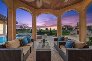 Mediterranean estate positioned on a premier golf course lot in on Stonebriar Golf Course in Texas - for sale on GolfHomes.com, golf home, golf lot