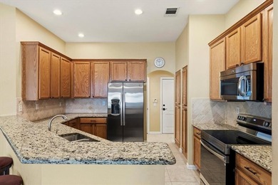 Discover this beautifully maintained single-story home tucked on Wildhorse Golf Club of Robson Ranch in Texas - for sale on GolfHomes.com, golf home, golf lot