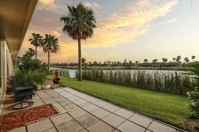 This Inviting, lakefront  2-bedroom 2-bath Villa is conveniently on South Padre Island Golf Club in Texas - for sale on GolfHomes.com, golf home, golf lot