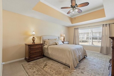 Discover this beautifully maintained single-story home tucked on Wildhorse Golf Club of Robson Ranch in Texas - for sale on GolfHomes.com, golf home, golf lot