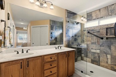 Discover this beautifully maintained single-story home tucked on Wildhorse Golf Club of Robson Ranch in Texas - for sale on GolfHomes.com, golf home, golf lot