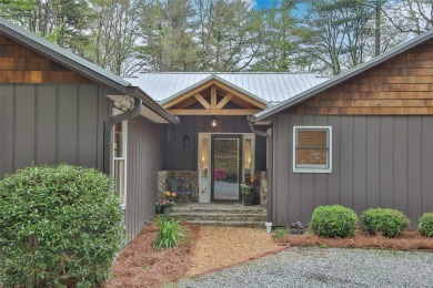 Tucked behind the gates of the Country Club of Sapphire Valley on The Country Club of Sapphire Valley in North Carolina - for sale on GolfHomes.com, golf home, golf lot