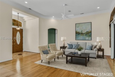 Welcome to this beautifully appointed Monroe-Rutledge model on on Okatie Creek Golf Club in South Carolina - for sale on GolfHomes.com, golf home, golf lot