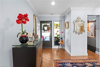 Unexpected and full of wonder, this refined 3-bedroom plus den on The Forest Country Club in Florida - for sale on GolfHomes.com, golf home, golf lot