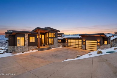 Experience elevated mountain living in this premier view estate on Red Ledges Golf Club in Utah - for sale on GolfHomes.com, golf home, golf lot