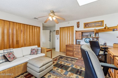 Welcome to this beautiful spacious home nestled between holes 4 on Sun City-Willow Creek / Willow Brook  in Arizona - for sale on GolfHomes.com, golf home, golf lot