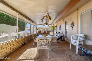 Welcome to this beautiful spacious home nestled between holes 4 on Sun City-Willow Creek / Willow Brook  in Arizona - for sale on GolfHomes.com, golf home, golf lot