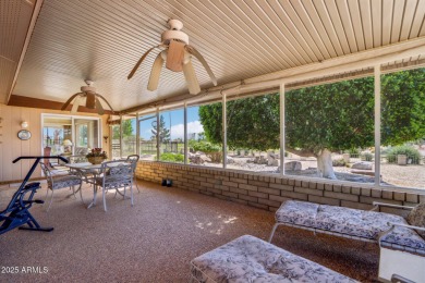 Welcome to this beautiful spacious home nestled between holes 4 on Sun City-Willow Creek / Willow Brook  in Arizona - for sale on GolfHomes.com, golf home, golf lot