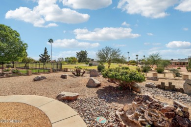 Welcome to this beautiful spacious home nestled between holes 4 on Sun City-Willow Creek / Willow Brook  in Arizona - for sale on GolfHomes.com, golf home, golf lot