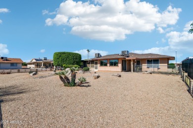 Welcome to this beautiful spacious home nestled between holes 4 on Sun City-Willow Creek / Willow Brook  in Arizona - for sale on GolfHomes.com, golf home, golf lot