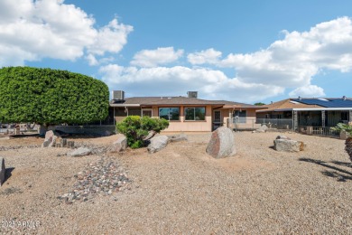 Welcome to this beautiful spacious home nestled between holes 4 on Sun City-Willow Creek / Willow Brook  in Arizona - for sale on GolfHomes.com, golf home, golf lot