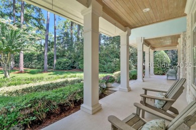Quintessential Belfair home located on the 11th hole of the West on Belfair Golf Club in South Carolina - for sale on GolfHomes.com, golf home, golf lot