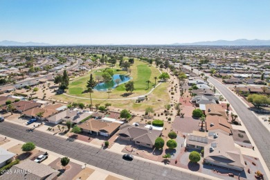 Welcome to this beautiful spacious home nestled between holes 4 on Sun City-Willow Creek / Willow Brook  in Arizona - for sale on GolfHomes.com, golf home, golf lot