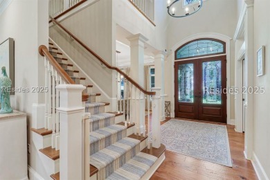 Quintessential Belfair home located on the 11th hole of the West on Belfair Golf Club in South Carolina - for sale on GolfHomes.com, golf home, golf lot