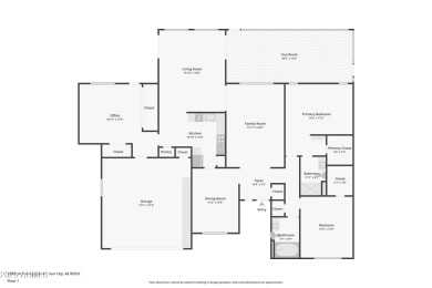 Welcome to this beautiful spacious home nestled between holes 4 on Sun City-Willow Creek / Willow Brook  in Arizona - for sale on GolfHomes.com, golf home, golf lot
