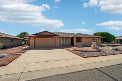 Welcome to this beautiful spacious home nestled between holes 4 on Sun City-Willow Creek / Willow Brook  in Arizona - for sale on GolfHomes.com, golf home, golf lot